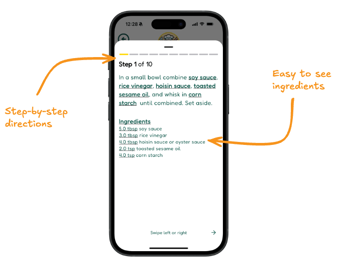 Recipe Features