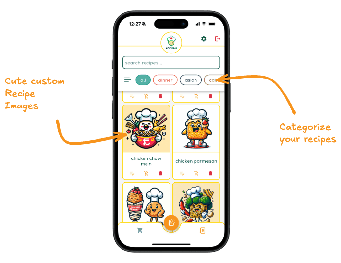 Recipe Features